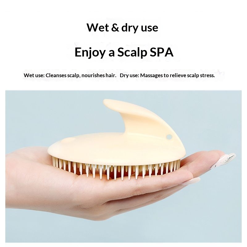 Hair Care Dandruff - 3/7/9個入りシリコンシャンプーブラシ スカルプマッサージャー かゆみ止め ふけ除去 シャワー時のヘア洗浄用スクラバー