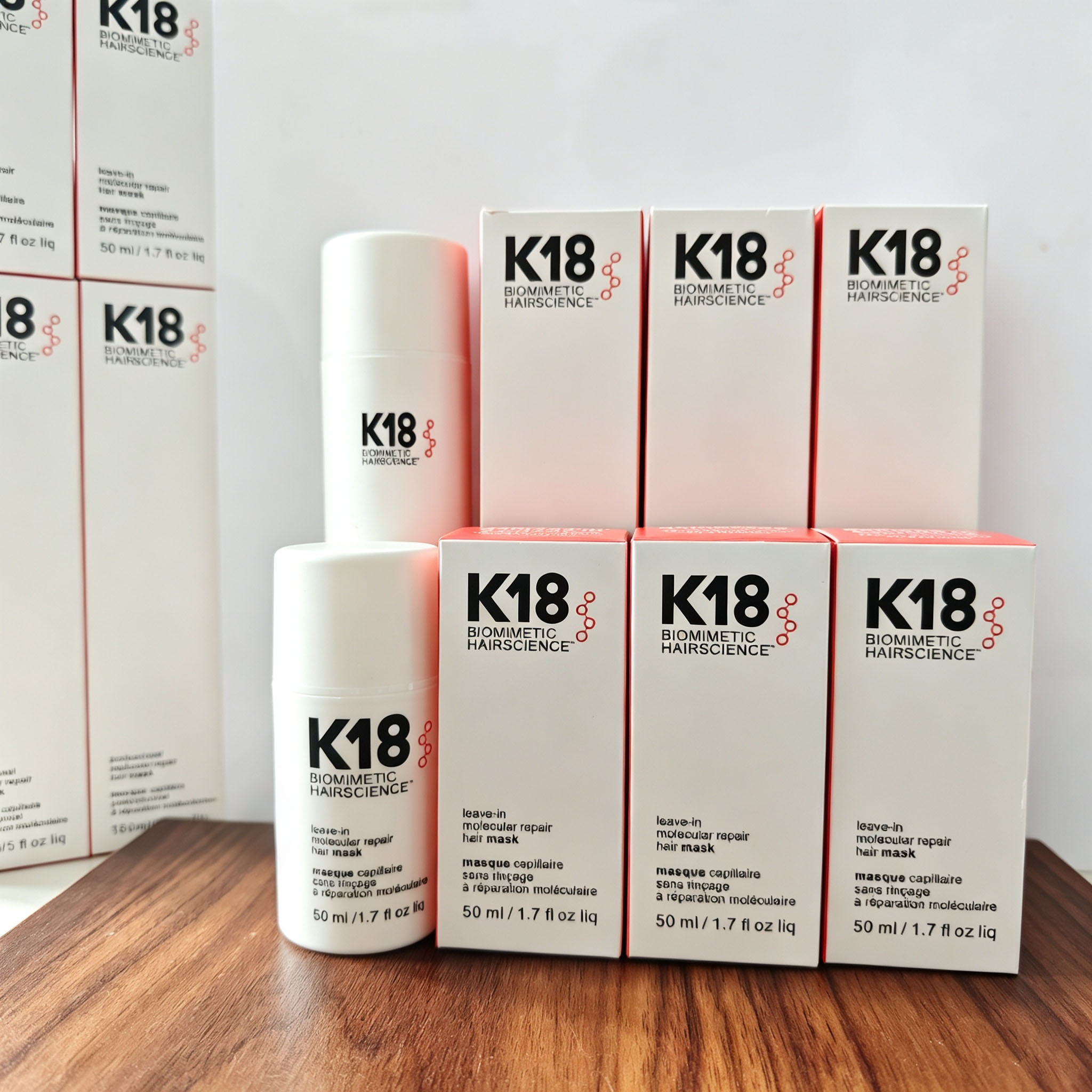 Deep Conditioner Mask - K18 リーブイン モレキュラーリペア ヘアマスク 3個入り 5個入り