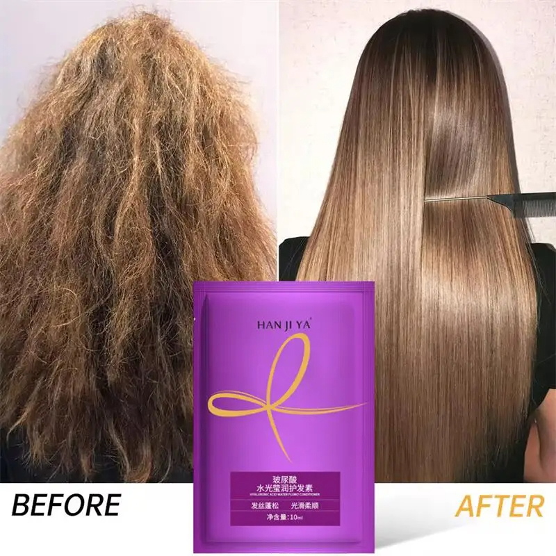 Deep Conditioner Mask - ケラチンヘアマスク マジカル 5秒縮毛矯正、柔らかく滑らかなダメージ補修、ヒアルロン酸コンディショナー シャイニーディープヘアケア