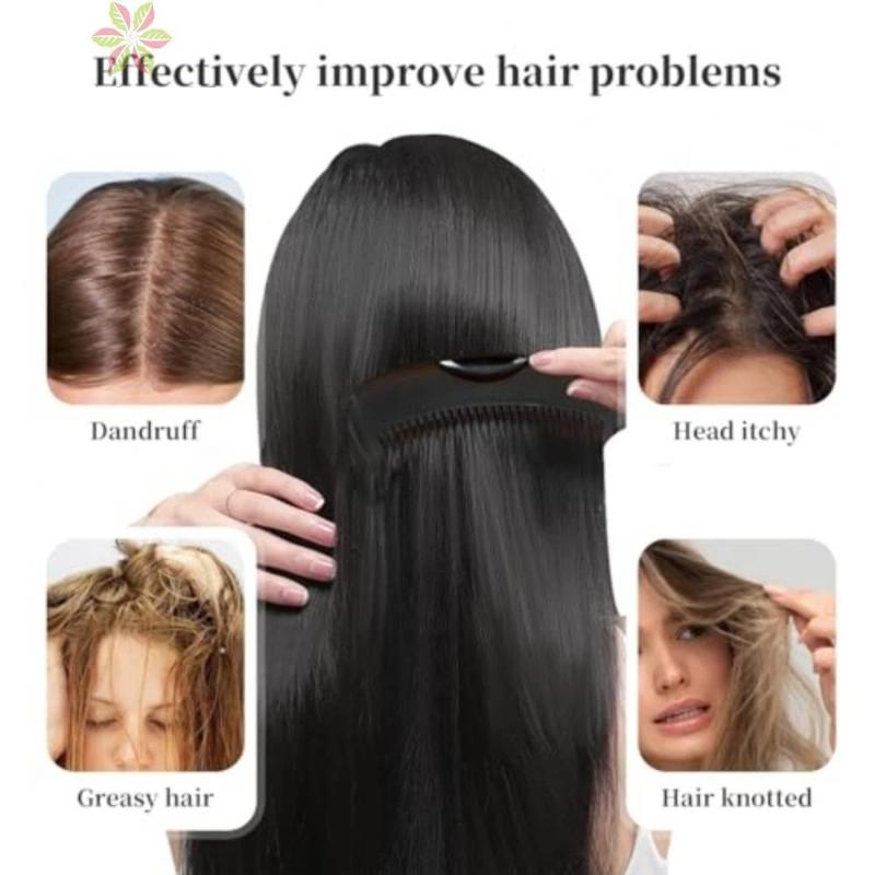 セルフクリーニング頭皮マッサージブラシ、静電気防止フケ除去ヘ - Hair Care Dandruff のレビューと価格