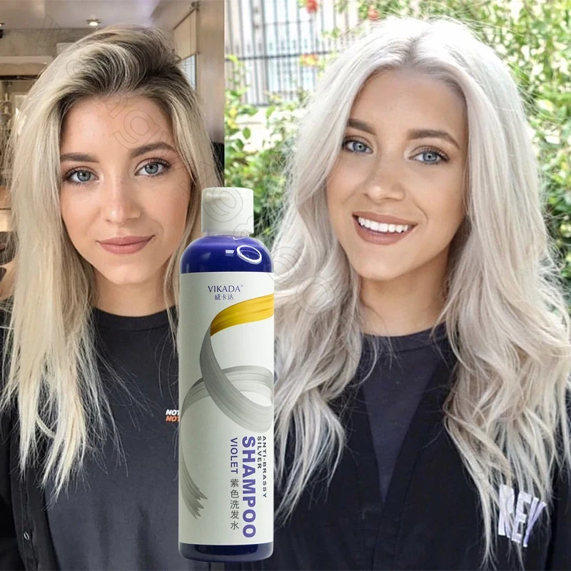 パープル シャンプー ブロンド プラチナ ブリーチ シルバー - Purple Toning Shampoo のレビューと価格
