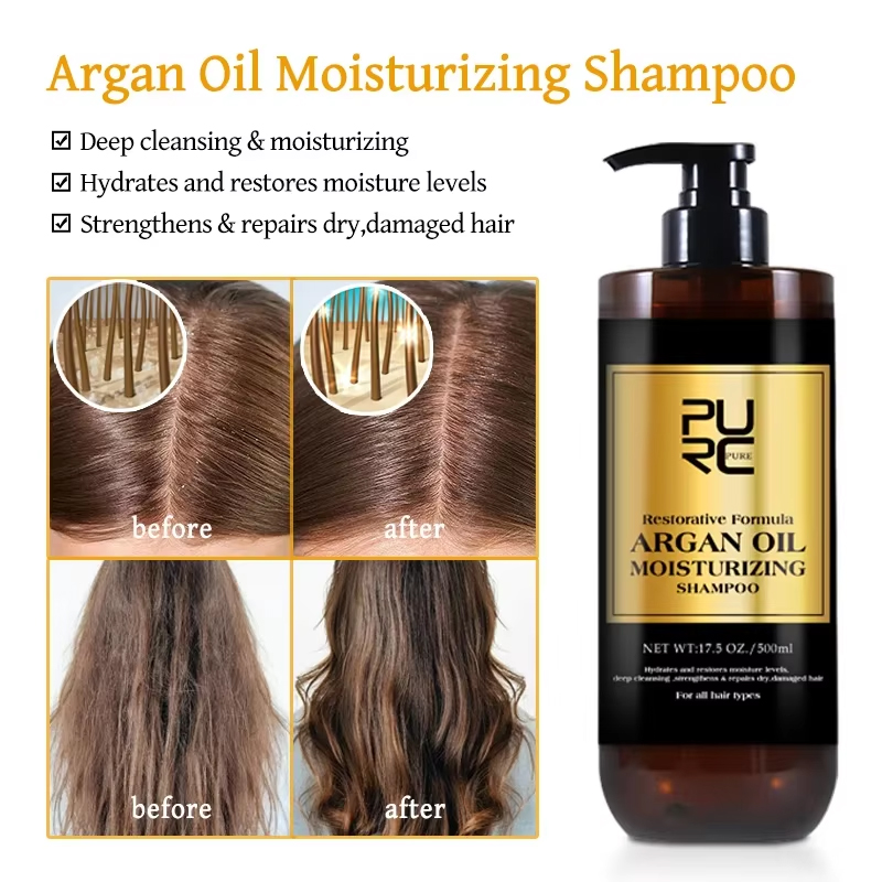PURC モロッコ セット：セラム、スムージングシャンプー、 - Hair Care Dandruff のレビューと価格