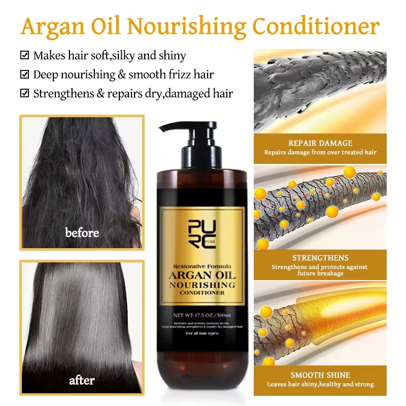 PURC モロッコ セット：セラム、スムージングシャンプー、 - Hair Care Dandruff のレビューと価格
