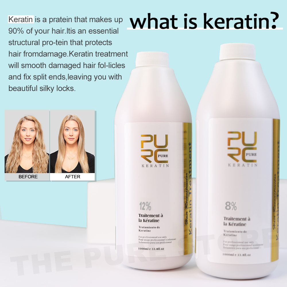 PURC 8% ケラチンスムージングトリートメント縮れ除去ブ - Hair Care In Salon のレビューと価格