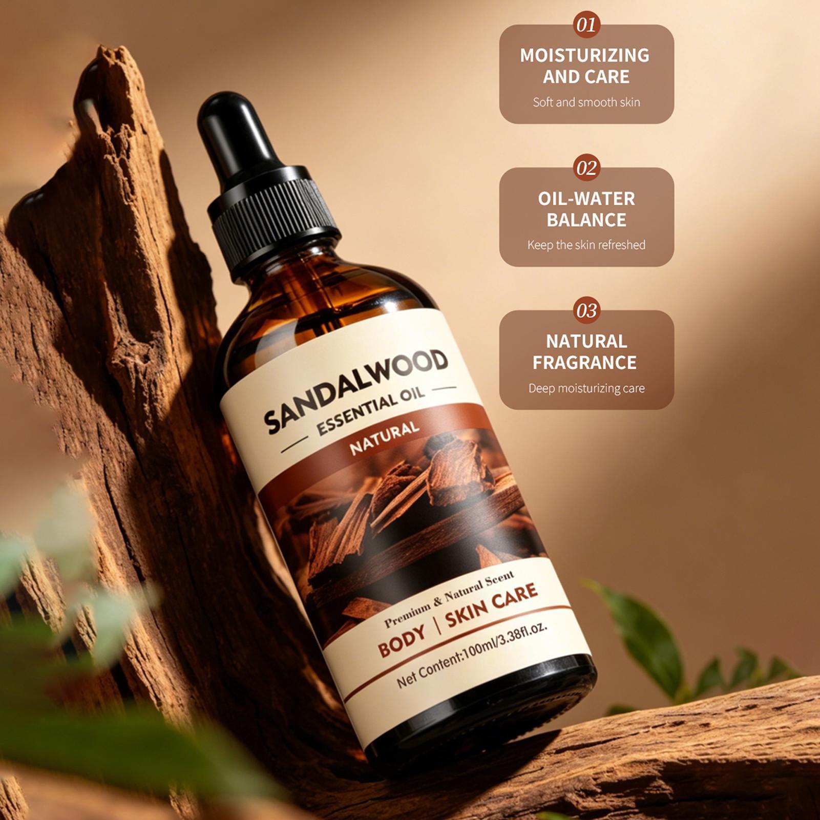 サンダルウッドフレグランスオイル 100ml 天然アロマセラ - Hair Care Natur のレビューと価格