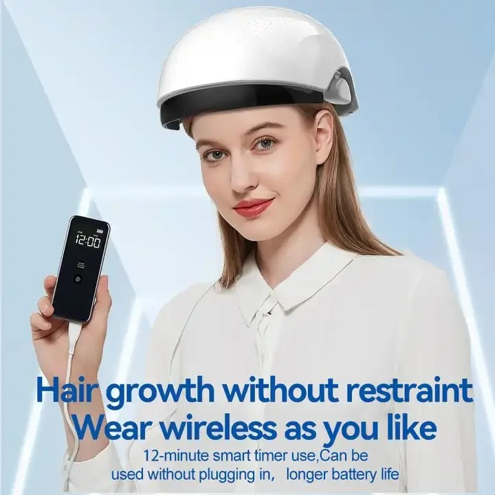 赤色光育毛ヘルメット、光療法ヘアケアキャップ（育毛・髪の強化 - Hair Care Lab のレビューと価格
