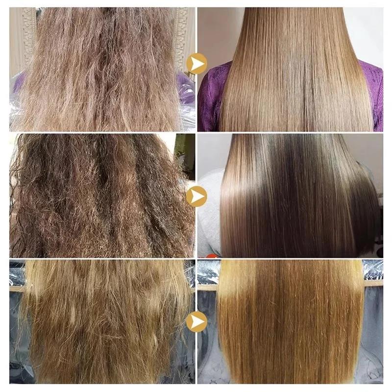 ケラチンヘアマスク マジカル 5秒縮毛矯正、柔らかく滑らかな - Deep Conditioner Mask のレビューと価格