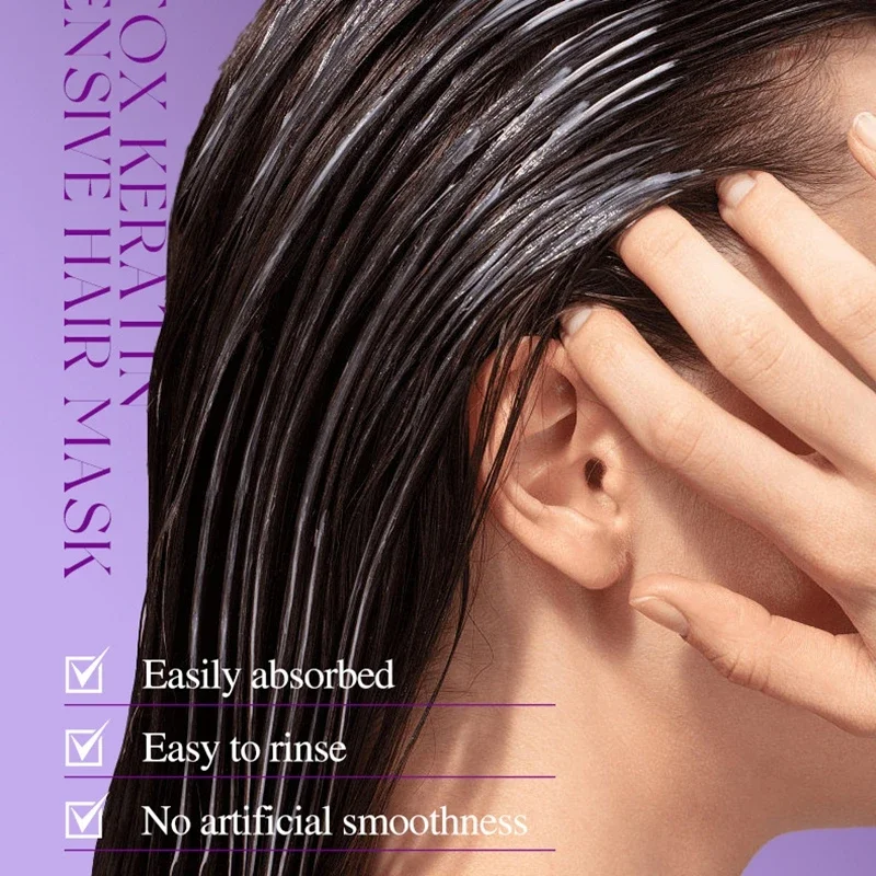 5秒魔法のケラチンヘアマスク ダメージを受けた縮れた髪を修復 - Deep Conditioner Mask のレビューと価格